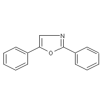 2,5-二苯基惡唑結(jié)構(gòu)式